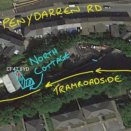 Modern 2 Bedroom Cottage Near Bike Park Wales. 梅瑟蒂德菲尔 外观 照片